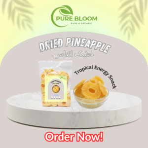 dried pineapple خشک انناس