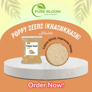 poppy seeds خشخاش